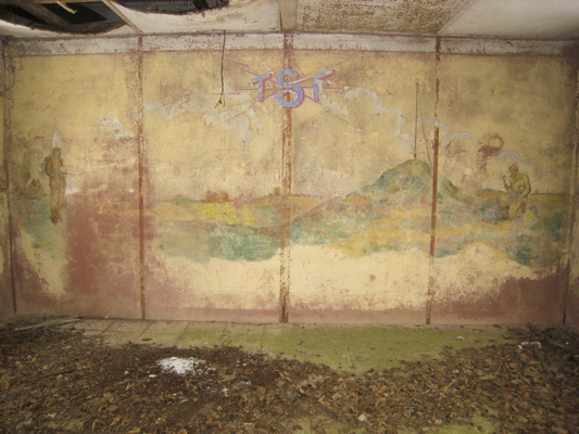 Ligne Maginot - ANGEVILLERS (CAMP) - (Camp de sureté) - Peinture murale - Pruzsina Jerome