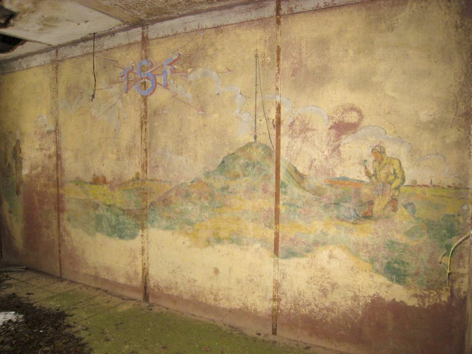 Ligne Maginot - ANGEVILLERS (CAMP) - (Camp de sureté) - Peinture murale - Pruzsina Jerome