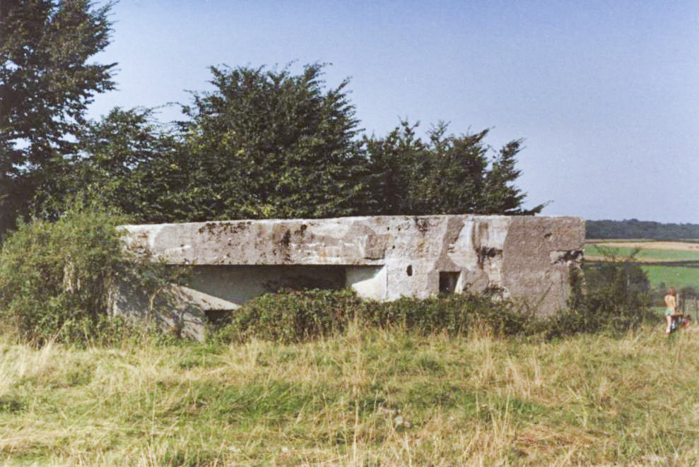 Ligne Maginot - B711 - SOLRE LE CHATEAU - (Blockhaus pour arme infanterie) - Vue d'ensemble, coté entrée - legarsdunord