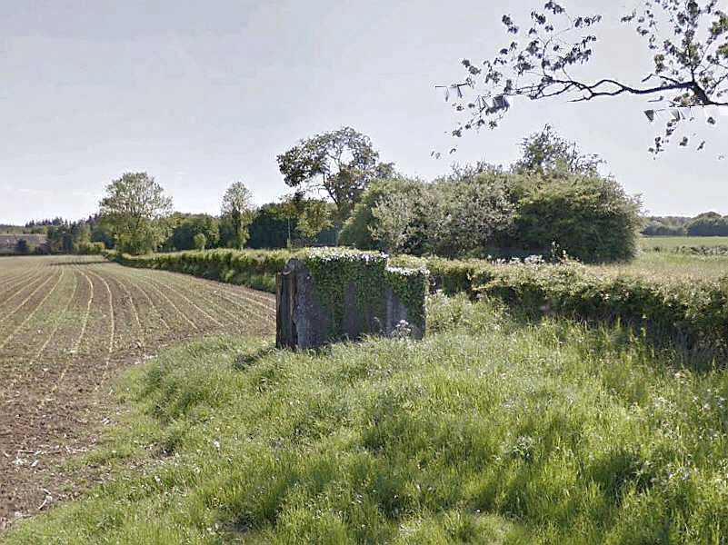 Ligne Maginot - B722 - TRIEUX DU CHENEAU - (Observatoire d'artillerie) -  - Google Streetview