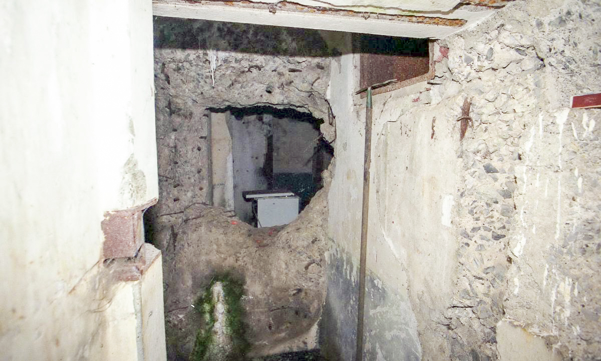 Ligne Maginot - OSTERGNIES - C39 - (Casemate d'infanterie) - Petit aperçu de l'intérieur - Valentin Hemmert