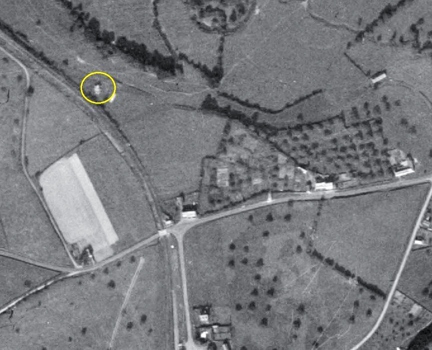 Ligne Maginot - B742 - FONTAINE JACQUOT - (Blockhaus pour canon) -  - IGN - Géoportail 1949