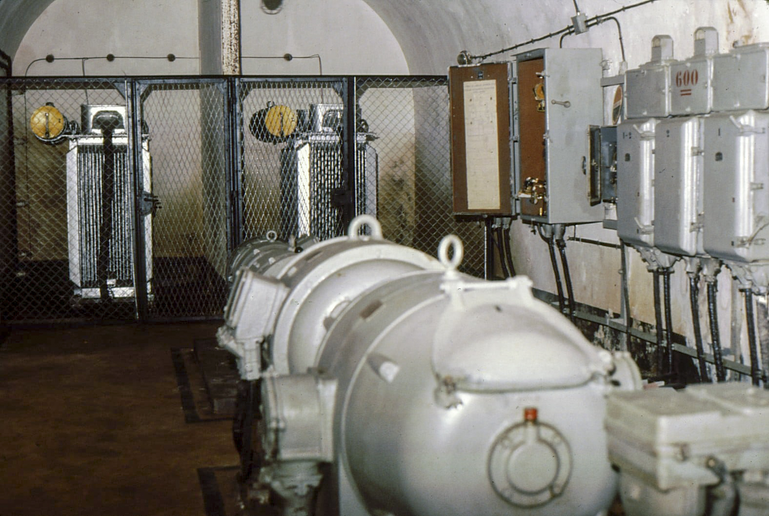 Ligne Maginot - SCHOENENBOURG - (Ouvrage d'artillerie) - Sous-station arrière - Adam Christian