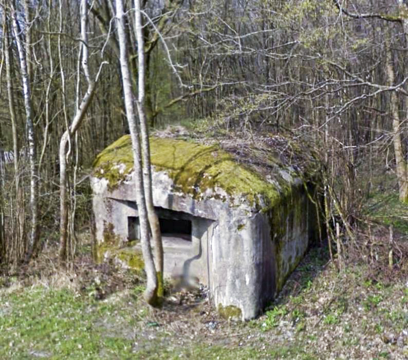 Ligne Maginot - B764 - LE FOURNEAU - (Blockhaus pour canon) -  - Google Streetview