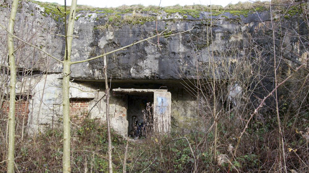 Ligne Maginot - BOUSSOIS - (Ouvrage d'infanterie) - L'entrée du bloc 1 - Segers