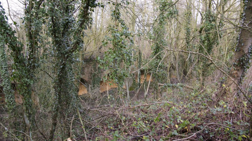 Ligne Maginot - BOUSSOIS - (Ouvrage d'infanterie) - Le fossé de l'ancien fort - Segers