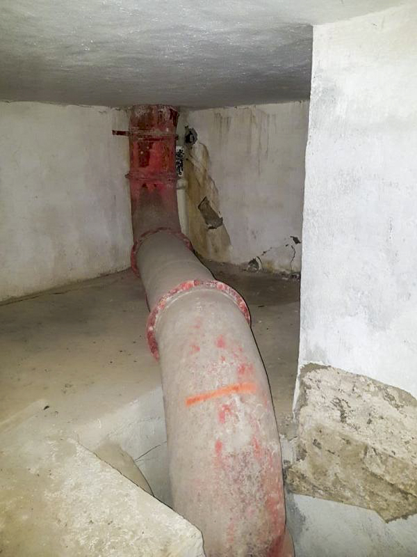 Ligne Maginot - GORDOLON (GN) - (Ouvrage d'artillerie) - Bloc 2
Gaine de ventilation - ELLENA-CUNY