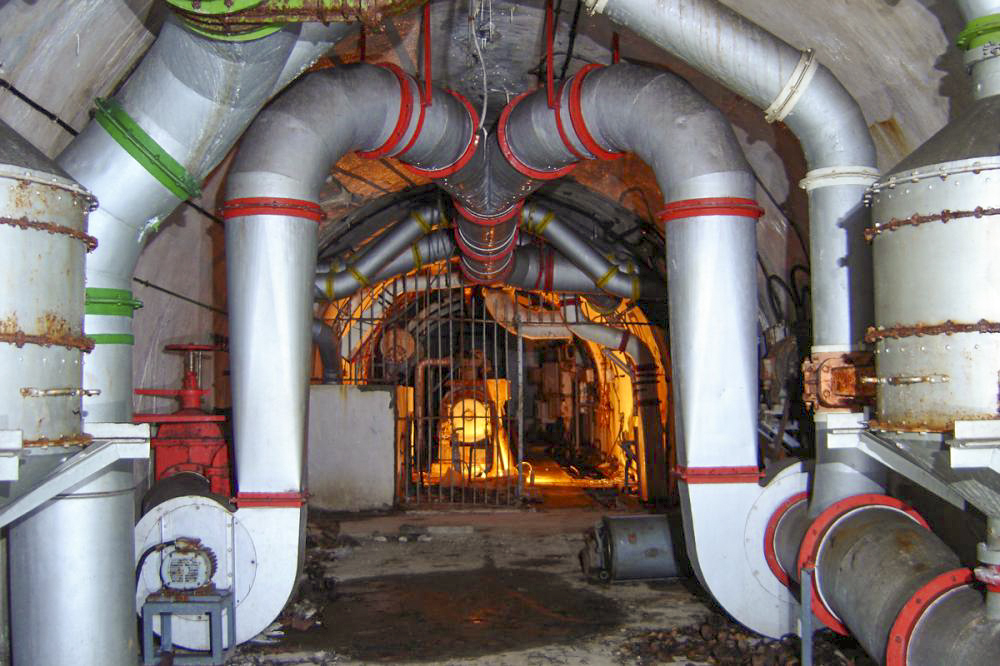 Ligne Maginot - GORDOLON (GN) - (Ouvrage d'artillerie) - Salle des filtres de l'ouvrage - Vincent DUSEIGNE