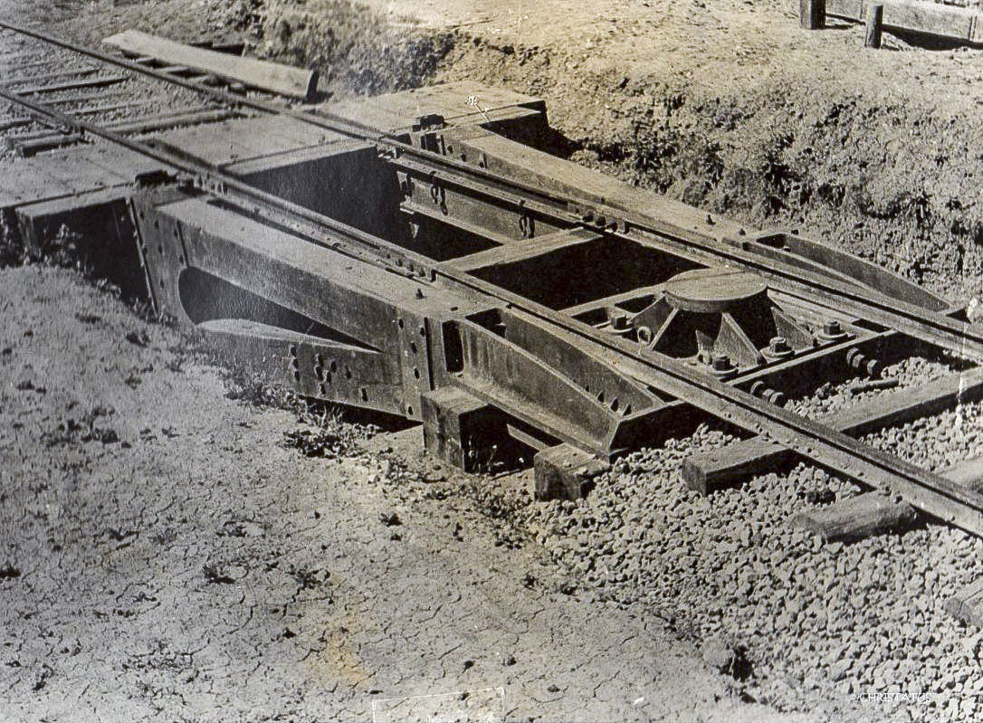 Ligne Maginot - INSMING (A.L.V.F.) - (Position ALVF) - Eisenbahngeschutklaue 1 bei Insmingen - Armée allemande