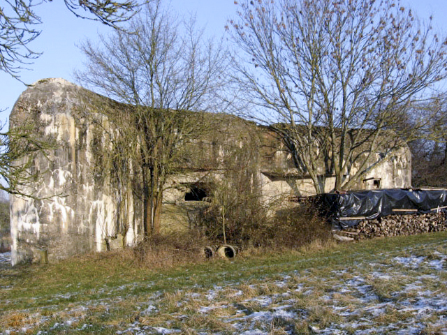 Ligne Maginot - CEZF-4 - SARRE UNION NORD-EST - (Casemate d'infanterie - Double) - Façade Ouest - Christian LENHARD
