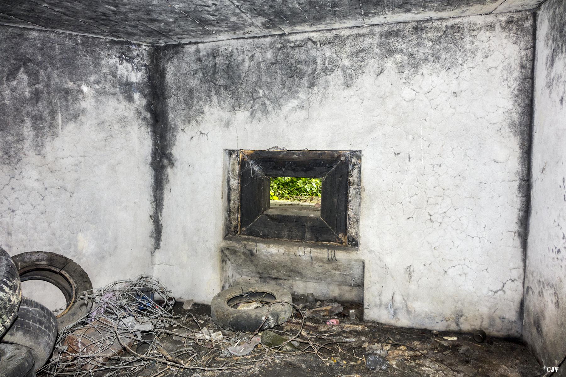 Ligne Maginot - M123 - VILLACH - (Blockhaus pour arme infanterie) - Chambre de tir gauche - Lia VERMEULEN