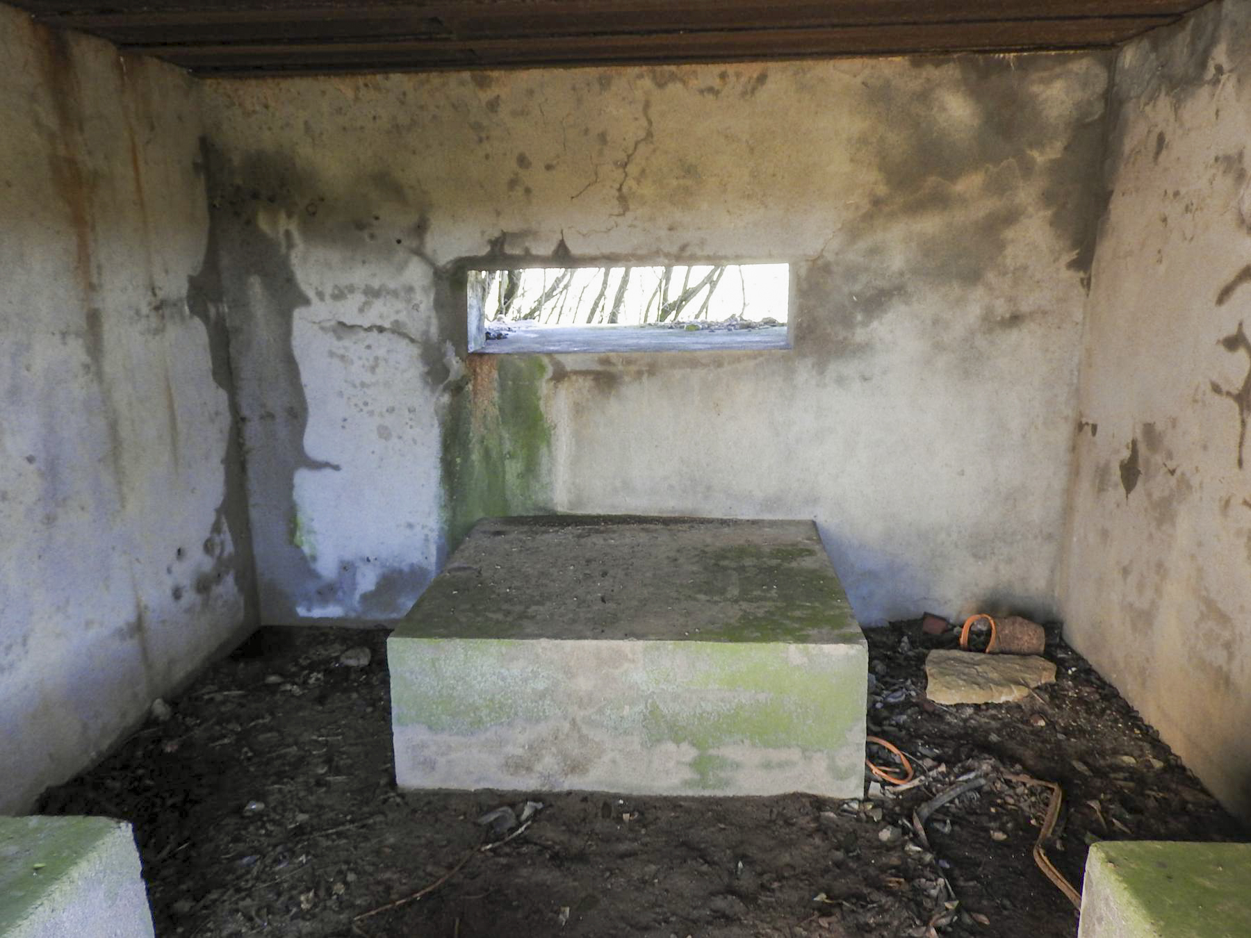 Ligne Maginot - EPERON - (Blockhaus pour canon) - La chambre de tir du canon anti-char. - STENGER Mathieu