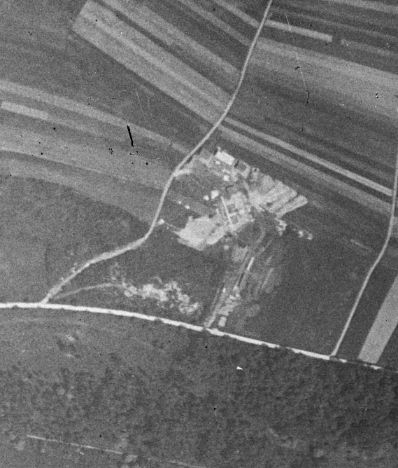 Ligne Maginot - 9/3 - AUENHEIM SUD - (Casemate d'infanterie) - La casemate en chantier en 1932 - IGN - Géoportail 1932