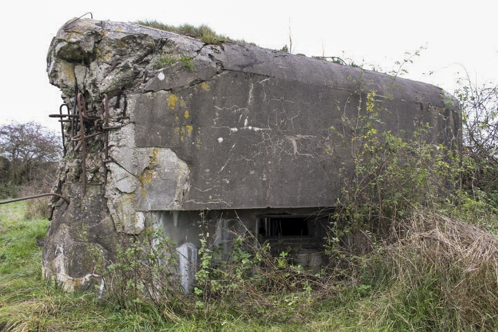 Ligne Maginot - C11 - CONFLUENT 2 - (Blockhaus pour canon) - Façade de tir - Christian LENHARD