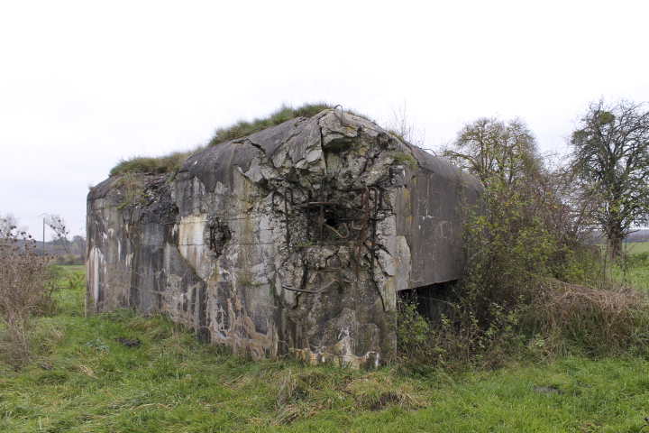 Ligne Maginot - C11 - CONFLUENT 2 - (Blockhaus pour canon) - Façade nord - Christian LENHARD