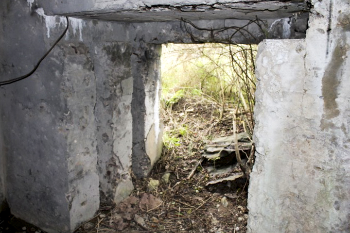 Ligne Maginot - C11 - CONFLUENT 2 - (Blockhaus pour canon) - L'entrée du matériel - Christian LENHARD