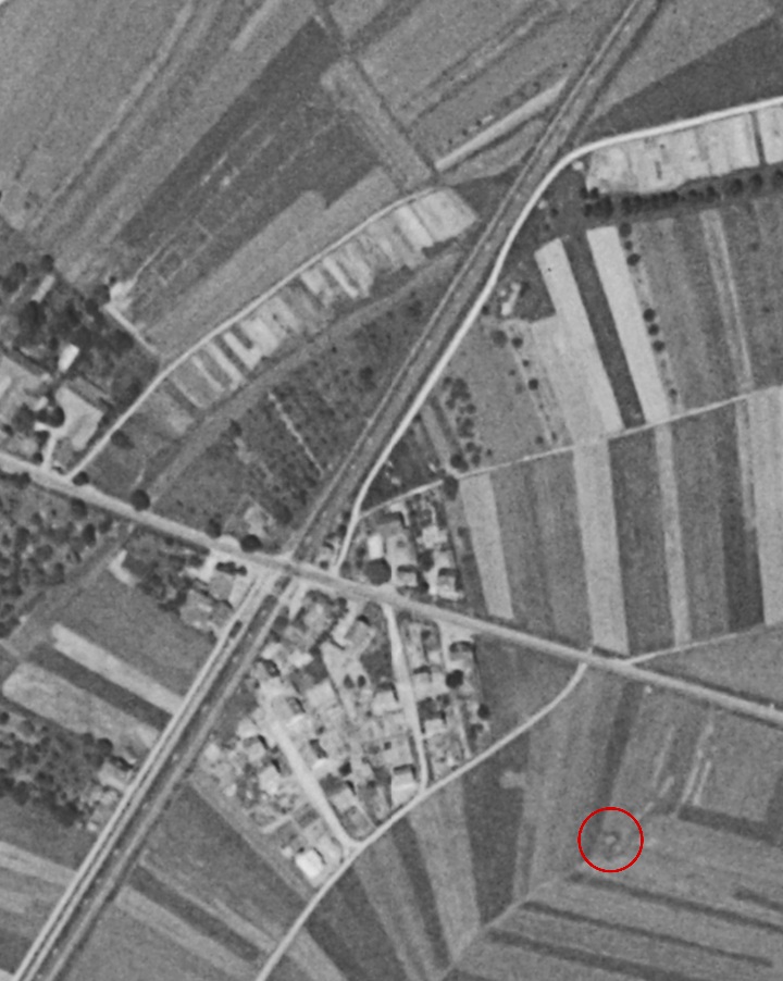 Ligne Maginot - AUENHEIM 5 - (Blockhaus pour canon) -  - IGN - Géoportail 1961