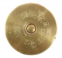 Ligne Maginot - Munition de 37 mm mle 1885 - Culot 37-85 à 4 surcharges 
1EP et 3 MS
