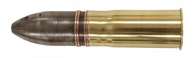 Ligne Maginot - Munition de 37 mm mle 1885 - Cartouche de 37 mm à obus explosif en acier mle 1916 
Fusée système Robin-