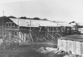 Ligne Maginot - IMMERHOF - A10 - (Ouvrage d'infanterie) - Photo de la construction de l'ouvrage
Le bloc 3