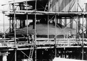 Ligne Maginot - IMMERHOF - A10 - (Ouvrage d'infanterie) - Photo de la construction de l'ouvrage
Le bloc 1 ou 2