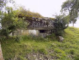 Ligne Maginot - C - OUEST DE FRENOIS - (Blockhaus pour canon) - Face gauche, créneau AC