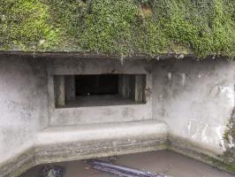 Ligne Maginot - ROHRWALD NORD - (Blockhaus pour arme infanterie) - L'embrasure pour mitrailleuse.