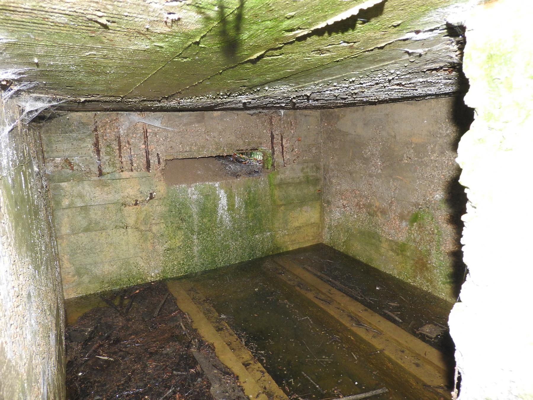 Ligne Maginot - RIMERSBERG 1 - (Blockhaus pour arme infanterie) - La chambre de tir pour mitrailleuse. - STENGER Mathieu