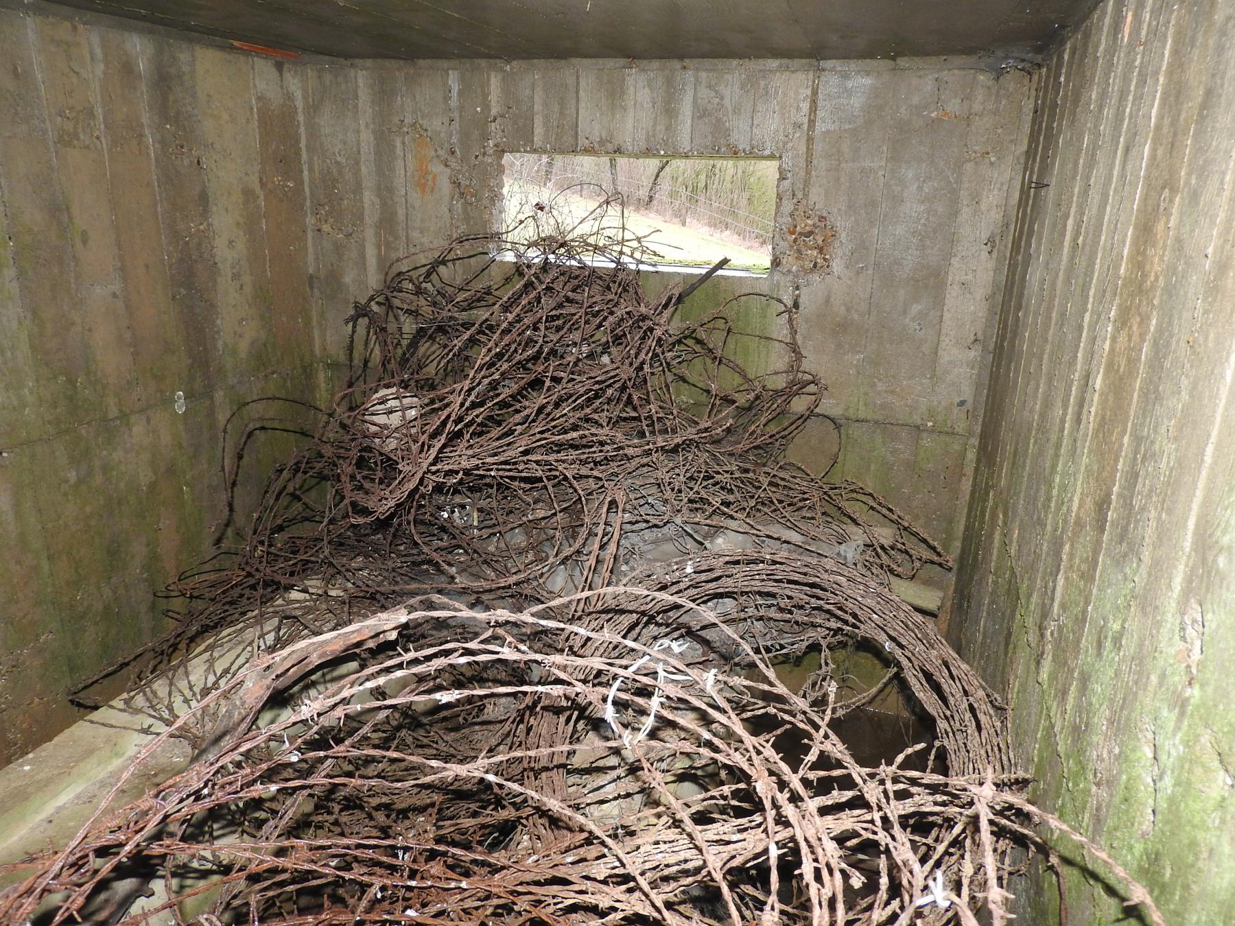 Ligne Maginot - STATION 2 - (Blockhaus pour arme infanterie) - L'intérieur du blockhaus. - STENGER Mathieu