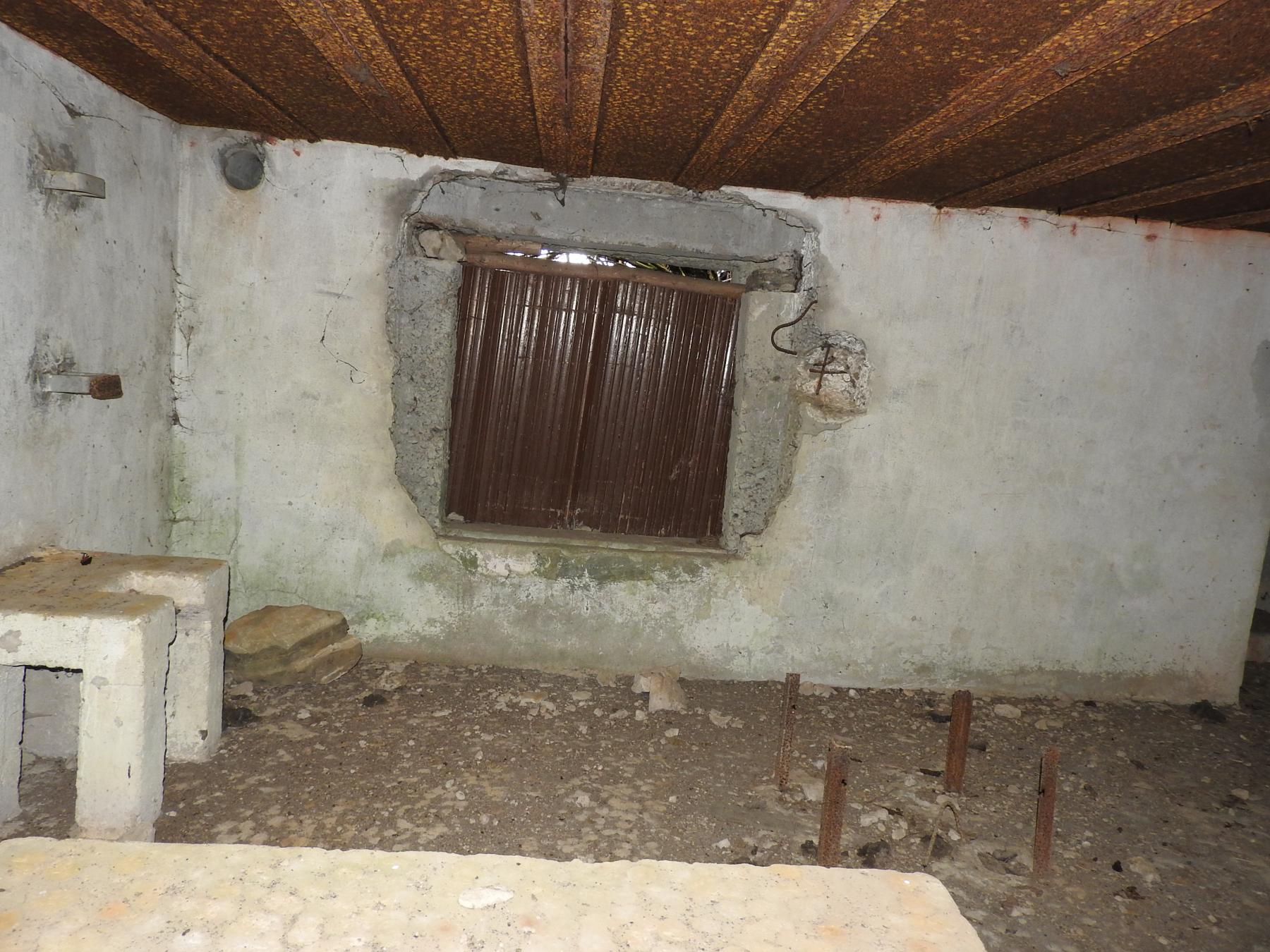 Ligne Maginot - WOLFSREDGEN EST - (Blockhaus pour canon) - La chambre de tir du canon anti-char. - STENGER Mathieu
