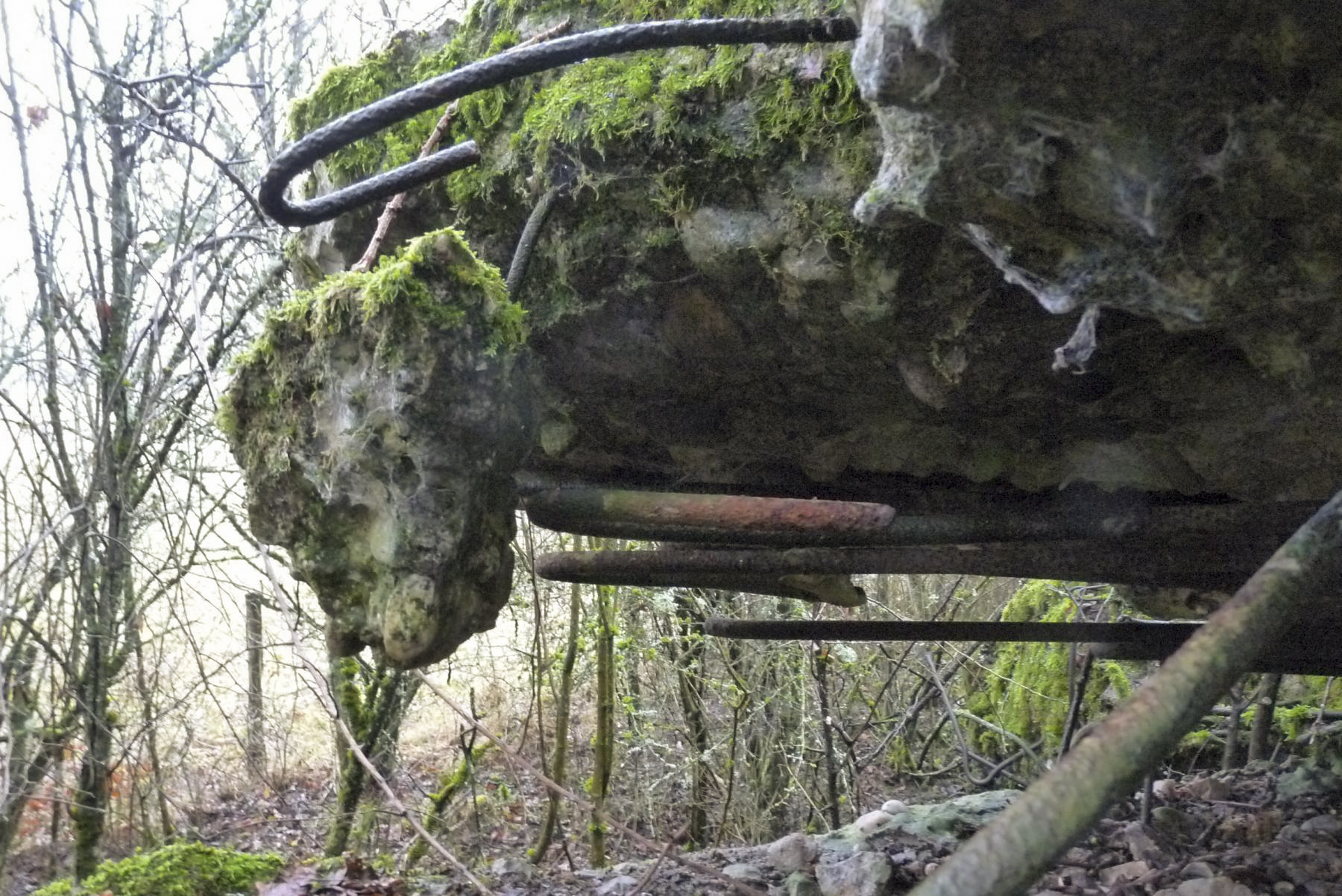 Ligne Maginot - C12B - COLLINE ROUGE - (Blockhaus pour canon) -  - Sylvie Laure LAMBERT