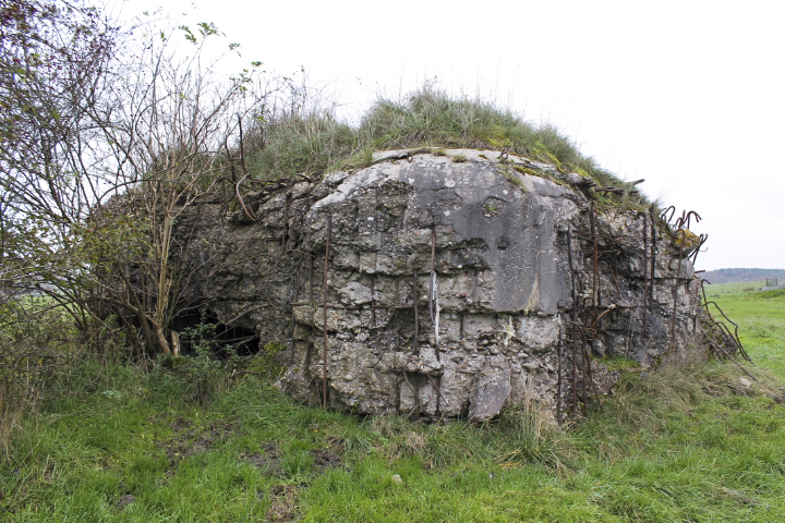 Ligne Maginot - CONFLUENT 3 - (Blockhaus pour arme infanterie) - Façade nord - Christian LENHARD