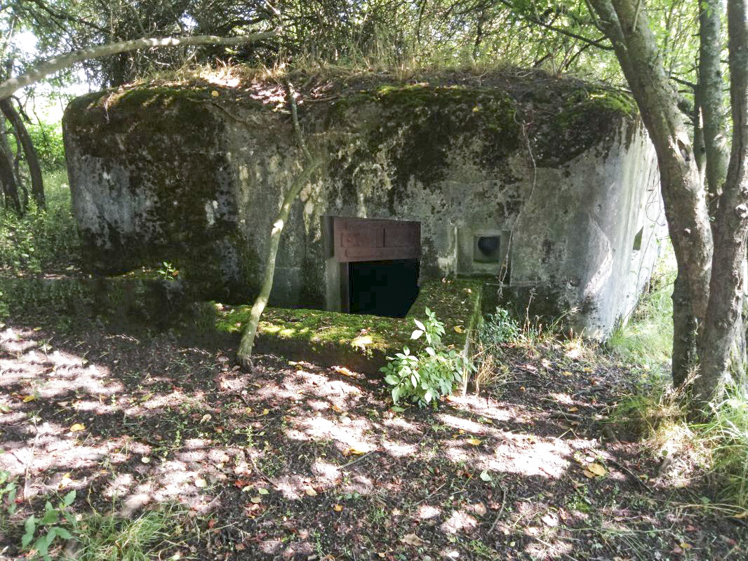 Ligne Maginot - ERNESTVILLER 4 - (Blockhaus pour arme infanterie) - Face ouest - Jin Jac