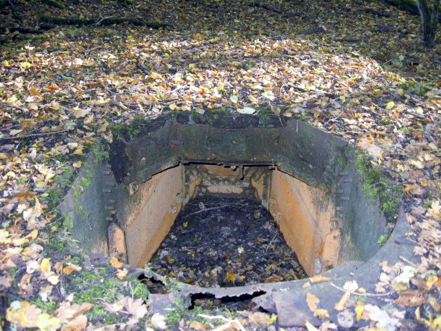 Ligne Maginot - HELLENWALD 2 - (Blockhaus pour arme infanterie) - L'emplacement de la tourelle - Christian LENHARD