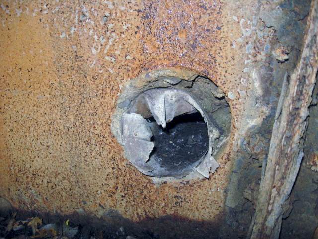 Ligne Maginot - HELLENWALD 2 - (Blockhaus pour arme infanterie) - L'évacuation des douilles - Christian LENHARD