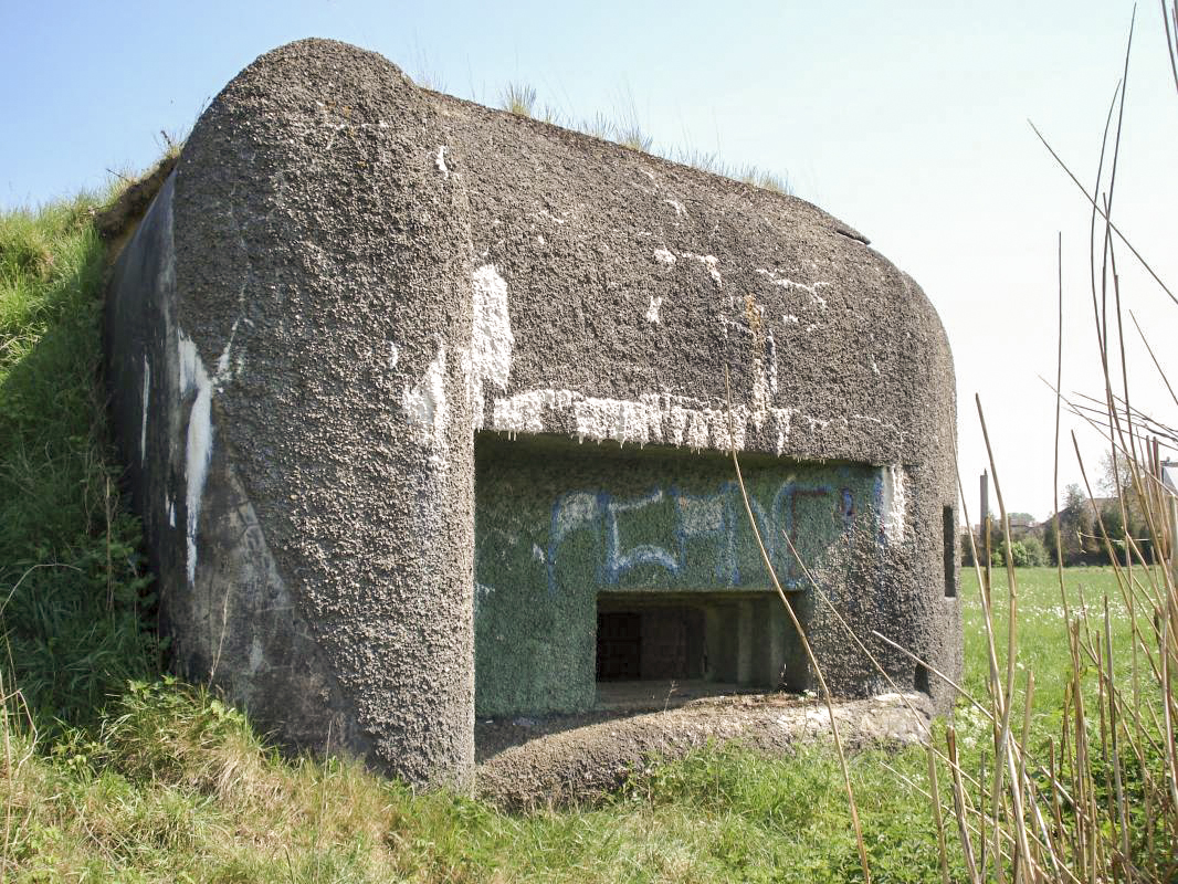 Ligne Maginot - A90 - BREVILLY A - (Blockhaus lourd type STG / STG-FCR - Simple) - Face ouest - R Tucker