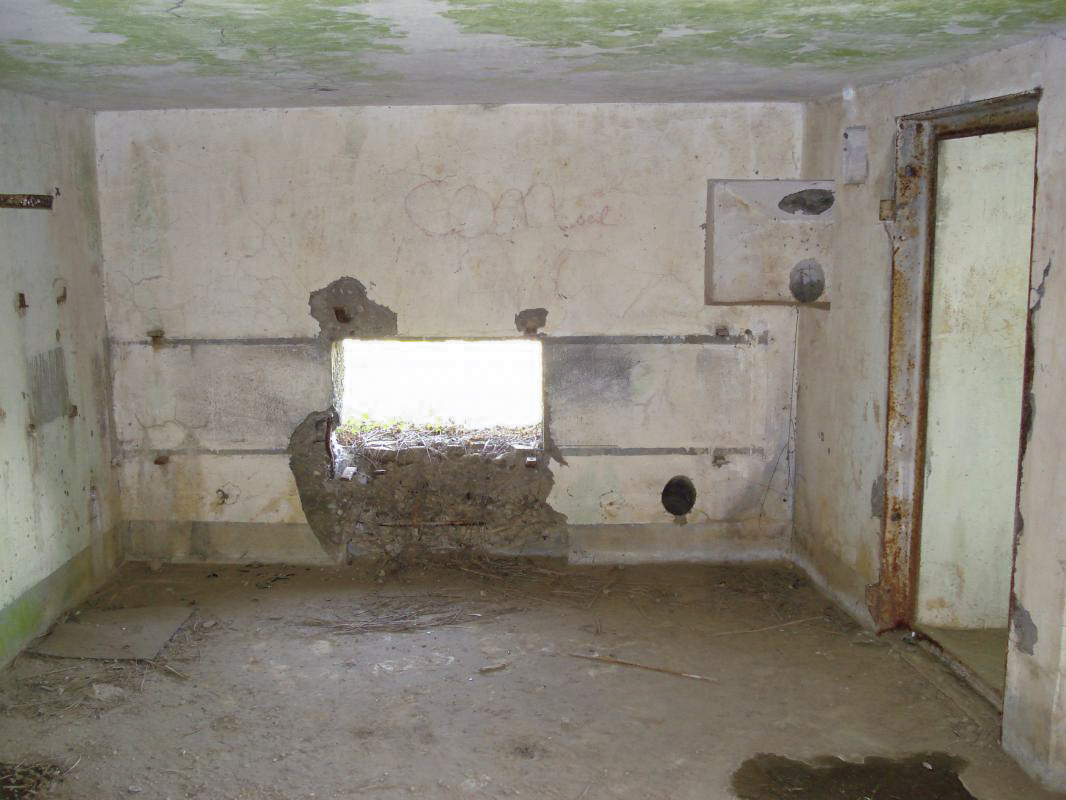 Ligne Maginot - A90 - BREVILLY A - (Blockhaus lourd type STG / STG-FCR - Simple) - Créneau AC vers l'est - R Tucker