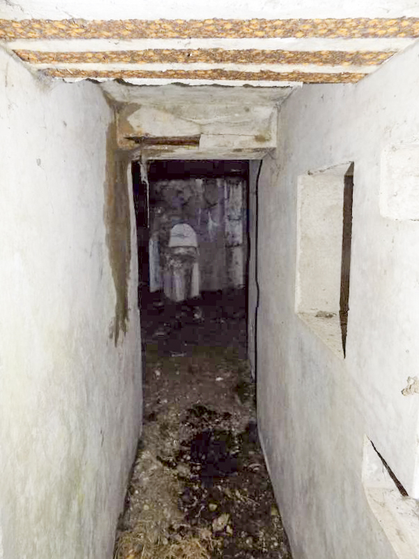 Ligne Maginot - 103 - CHATEAU BELLEVUE - (Blockhaus lourd type STG / STG-FCR - Double) - L'entrée - R Tucker