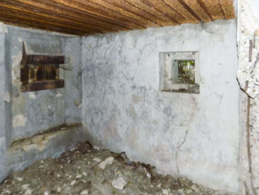 Ligne Maginot - 103 - CHATEAU BELLEVUE - (Blockhaus lourd type STG / STG-FCR - Double) - Faces droite et l'arrière - R Tucker