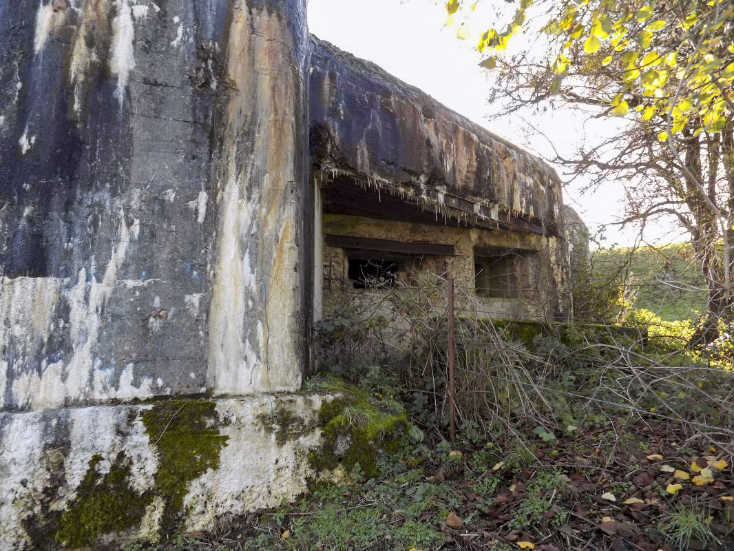 Ligne Maginot - 106 - PONT-MAUGIS - (Blockhaus lourd type STG / STG-FCR - Double) - Face vers Wadelincourt - R Tucker