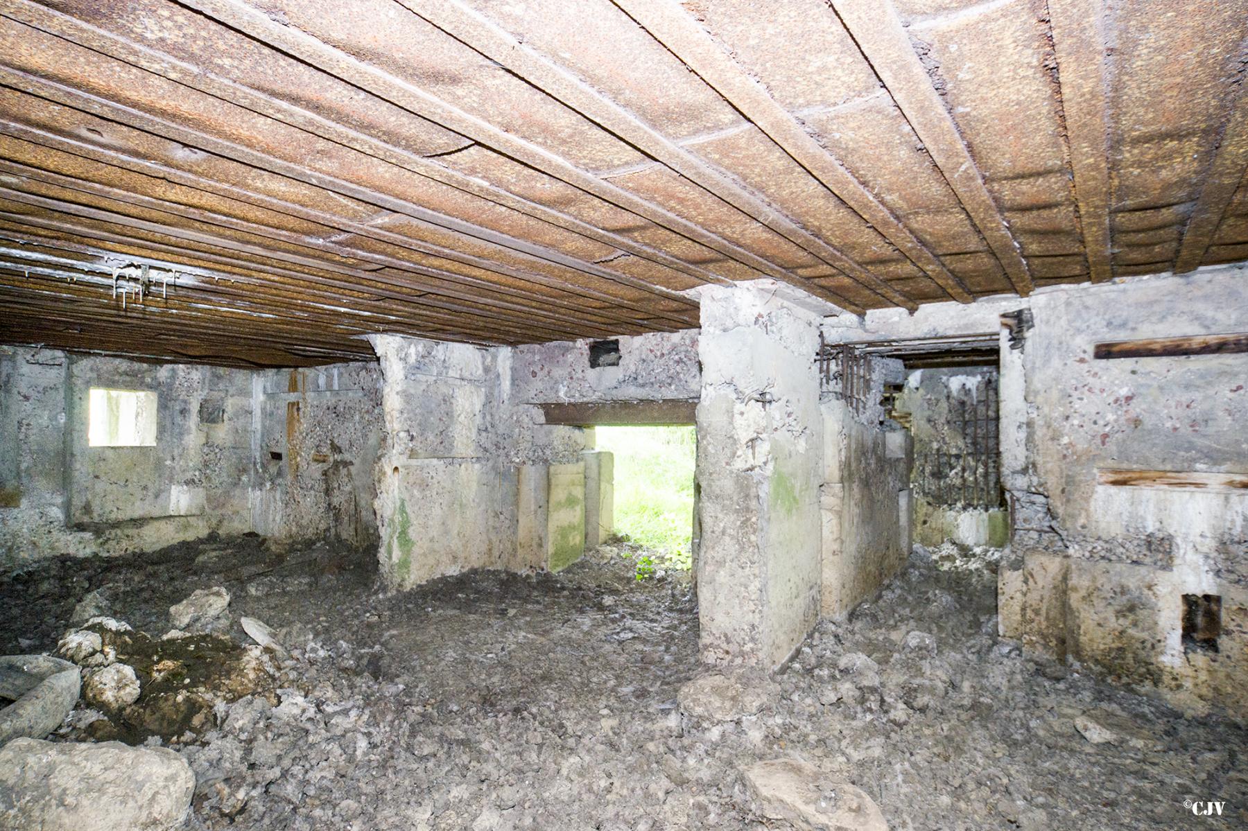 Ligne Maginot - 102 - FOSSE COLIN NOIZET - (Blockhaus lourd type STG / STG-FCR - Double) - Les entrées - Lia VERMEULEN