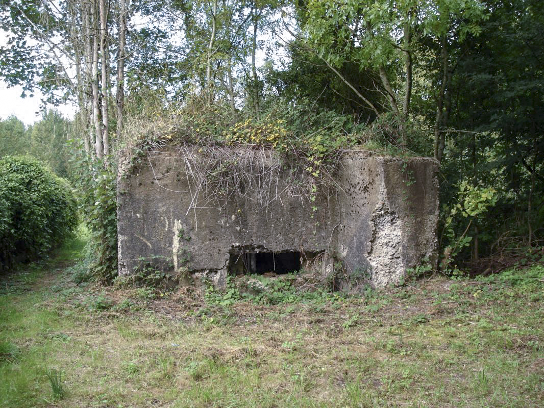 Ligne Maginot - 211 - FAUBOURG DE CASSINE - (Blockhaus pour canon) - Face frontale - R Tucker