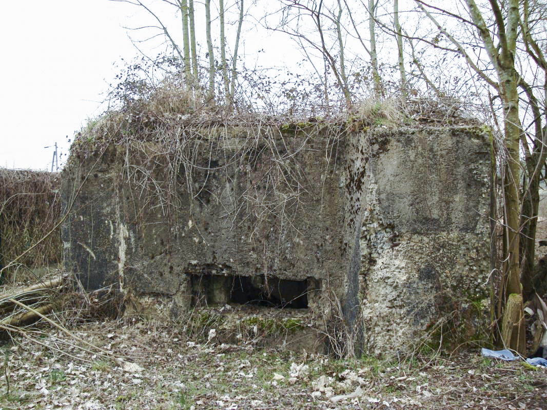 Ligne Maginot - 211 - FAUBOURG DE CASSINE - (Blockhaus pour canon) - Face frontale - R Tucker