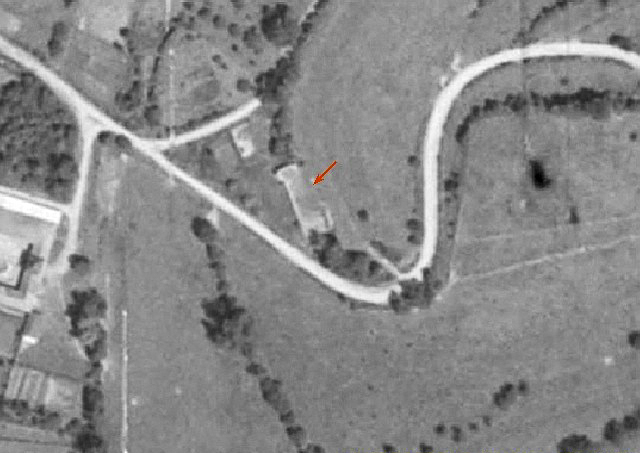 Ligne Maginot - LA BERLIERE (55° CA) - (PC de Secteur) -  - IGN - Géoportail 1950