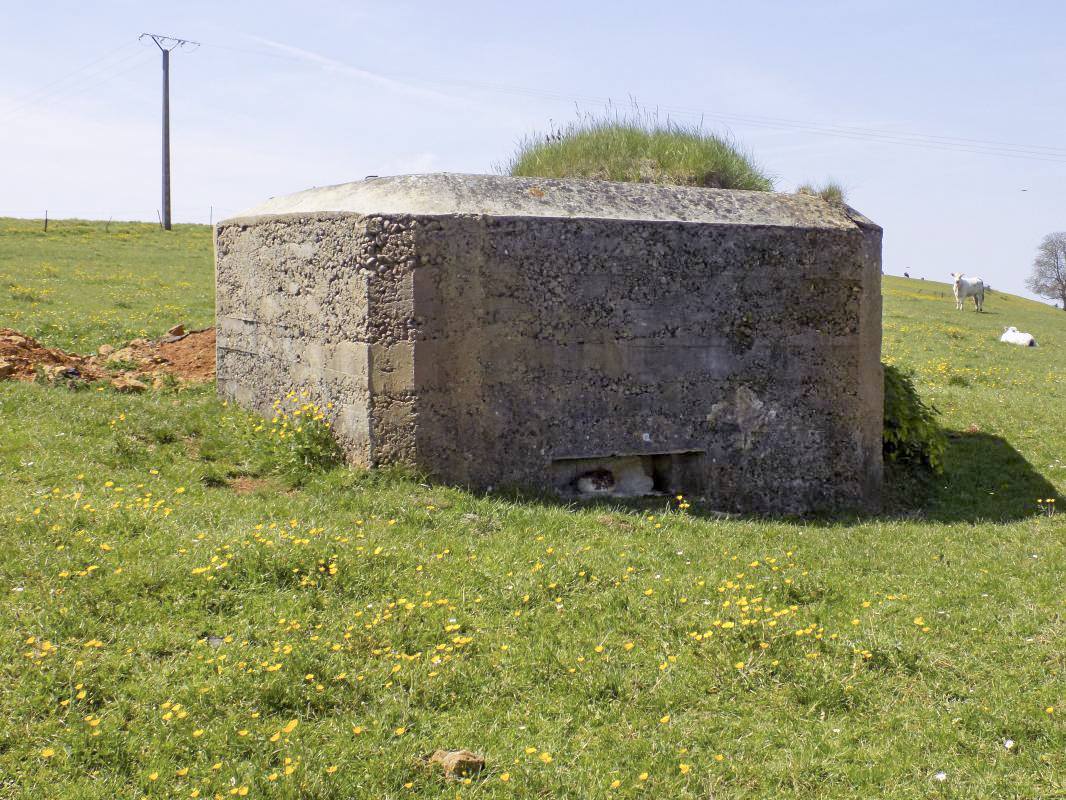 Ligne Maginot - 1C - PETIT REMILLY SUD - (Blockhaus pour canon) - Face droite - R Tucker