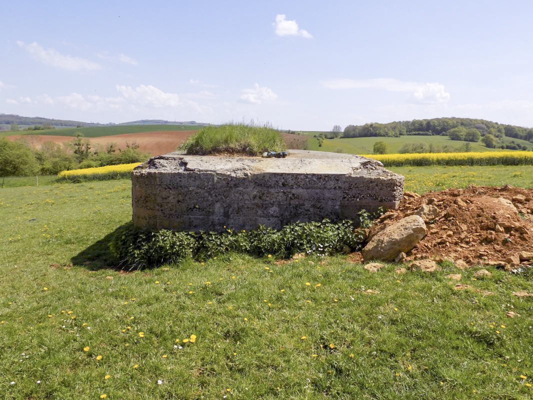 Ligne Maginot - 1C - PETIT REMILLY SUD - (Blockhaus pour canon) - Face gauche - R Tucker