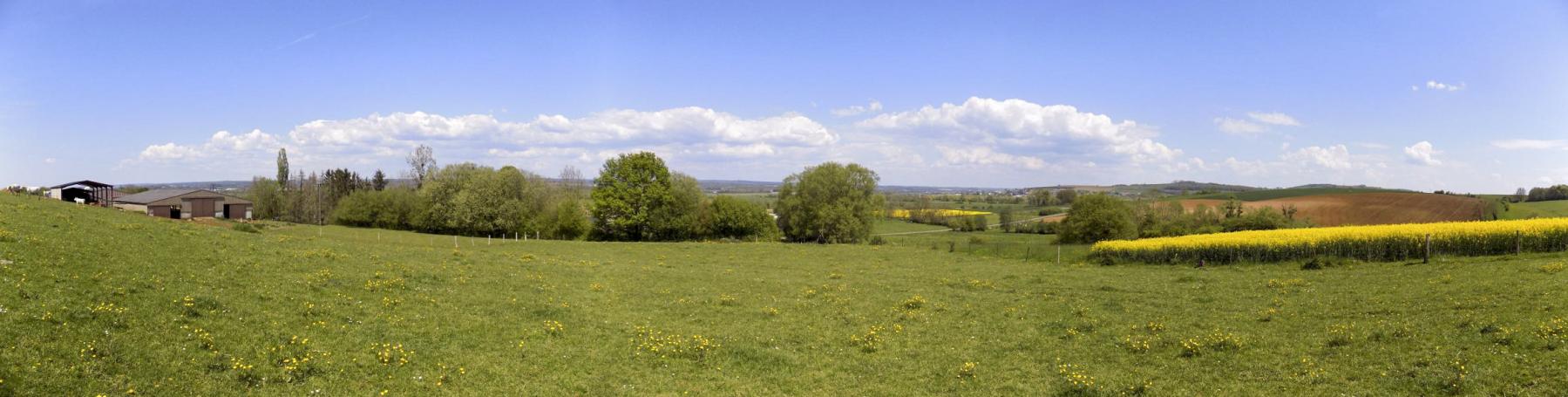Ligne Maginot - 1C - PETIT REMILLY SUD - (Blockhaus pour canon) - Vue Nord vers l'Est - R Tucker