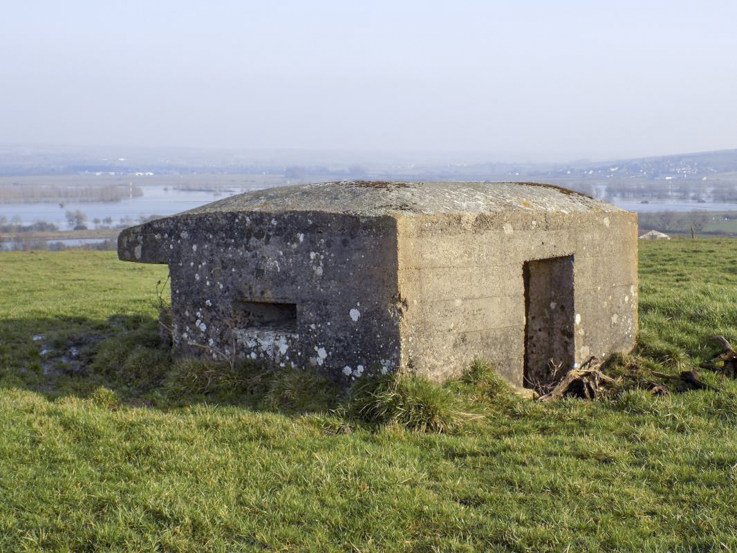 Ligne Maginot - PETIT REMILLY OUEST - (Observatoire d'infanterie) - Faces gauche et l'arrière - R Tucker