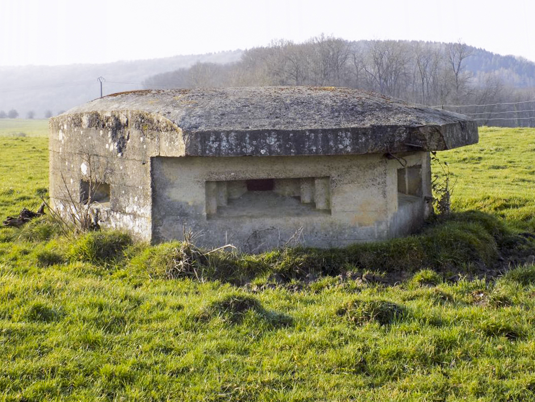 Ligne Maginot - PETIT REMILLY OUEST - (Observatoire d'infanterie) - Faces frontale droite - R Tucker