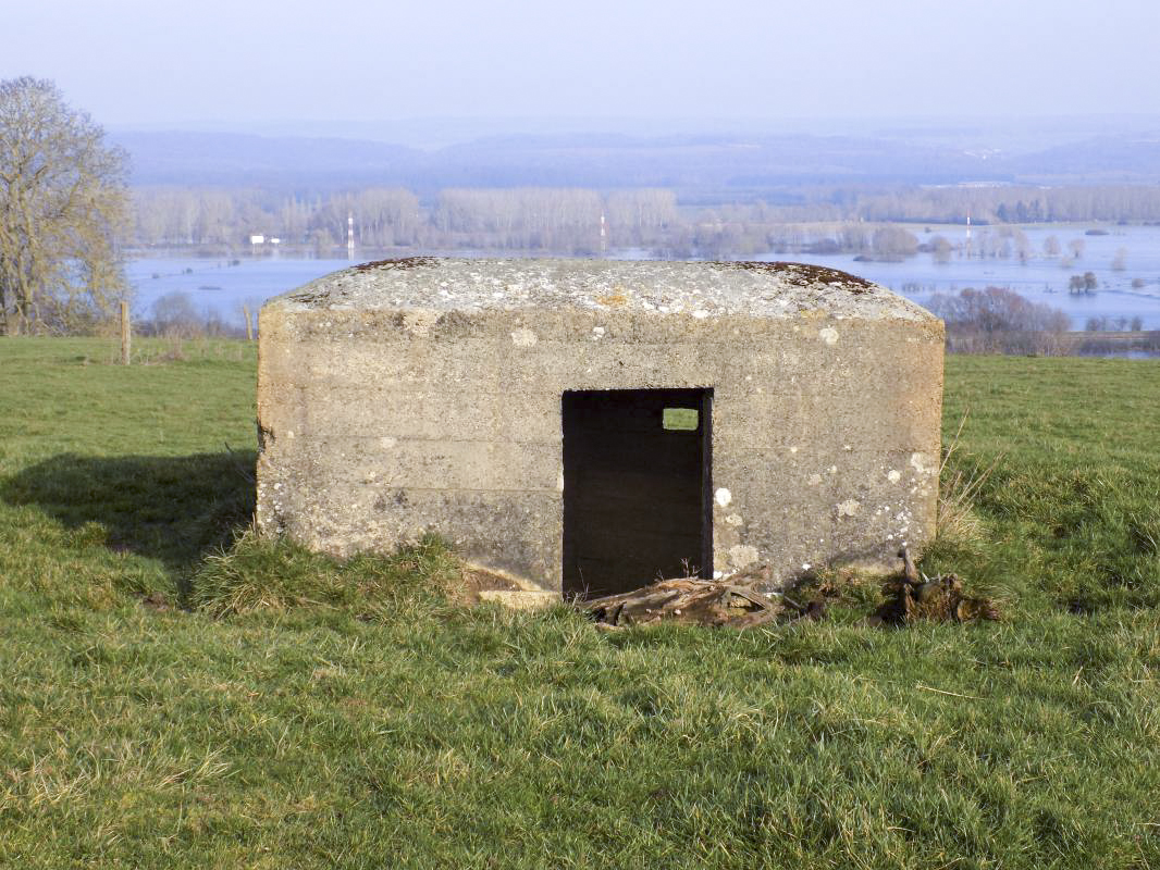 Ligne Maginot - PETIT REMILLY OUEST - (Observatoire d'infanterie) - L'arrière - R Tucker